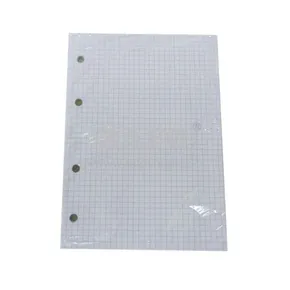 Ersatzfüllung für Ringe. Block mit A5-Quadraten 100 Blatt
